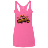 Greetings from the Wasteland! Women's Triblend Racerback Tank