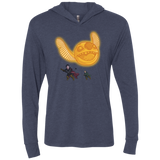 THE GOLDEN STITCH Triblend Long Sleeve Hoodie Tee