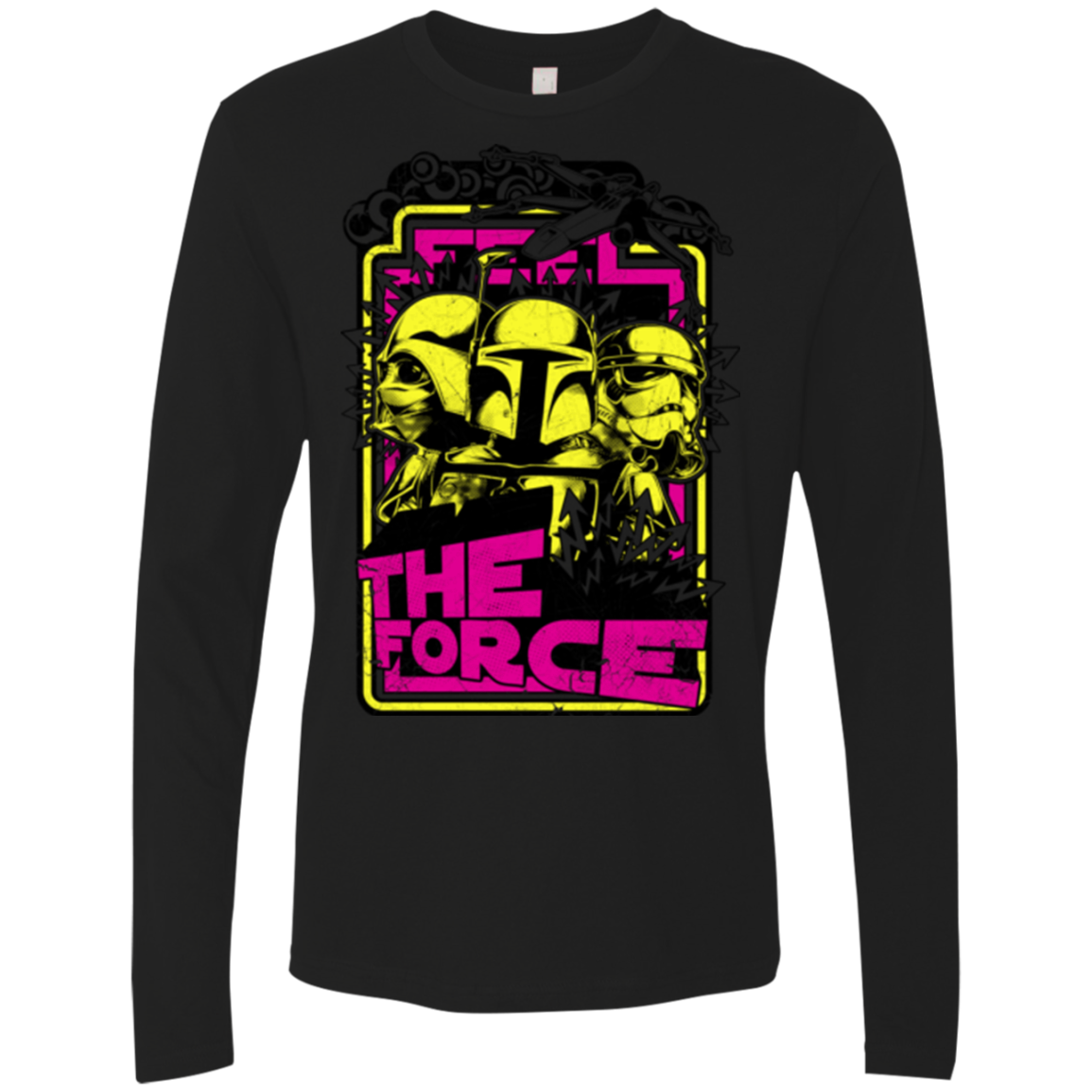 Feel The Force Men's Premium Long Sleeve