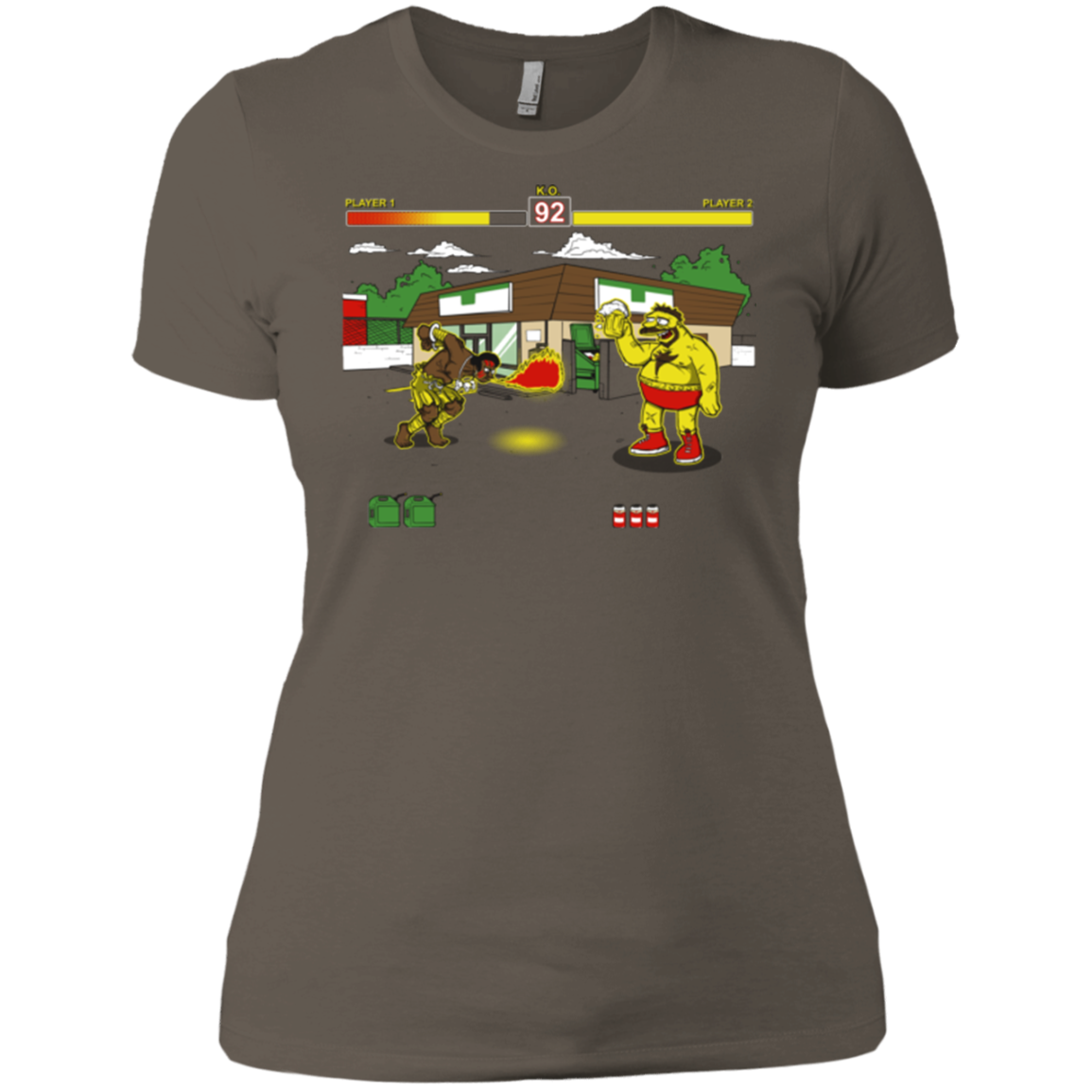 Springfield Fighter Women's Premium T-Shirt