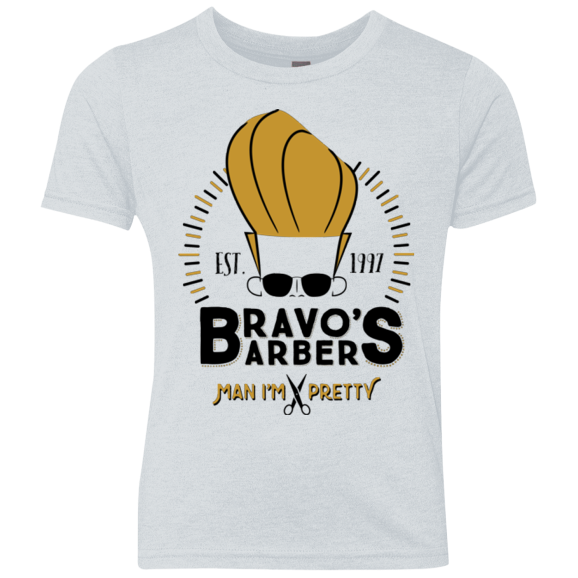 Bravos Barbers Youth Triblend T-Shirt