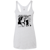 Rebel Scum Women's Triblend Racerback Tank
