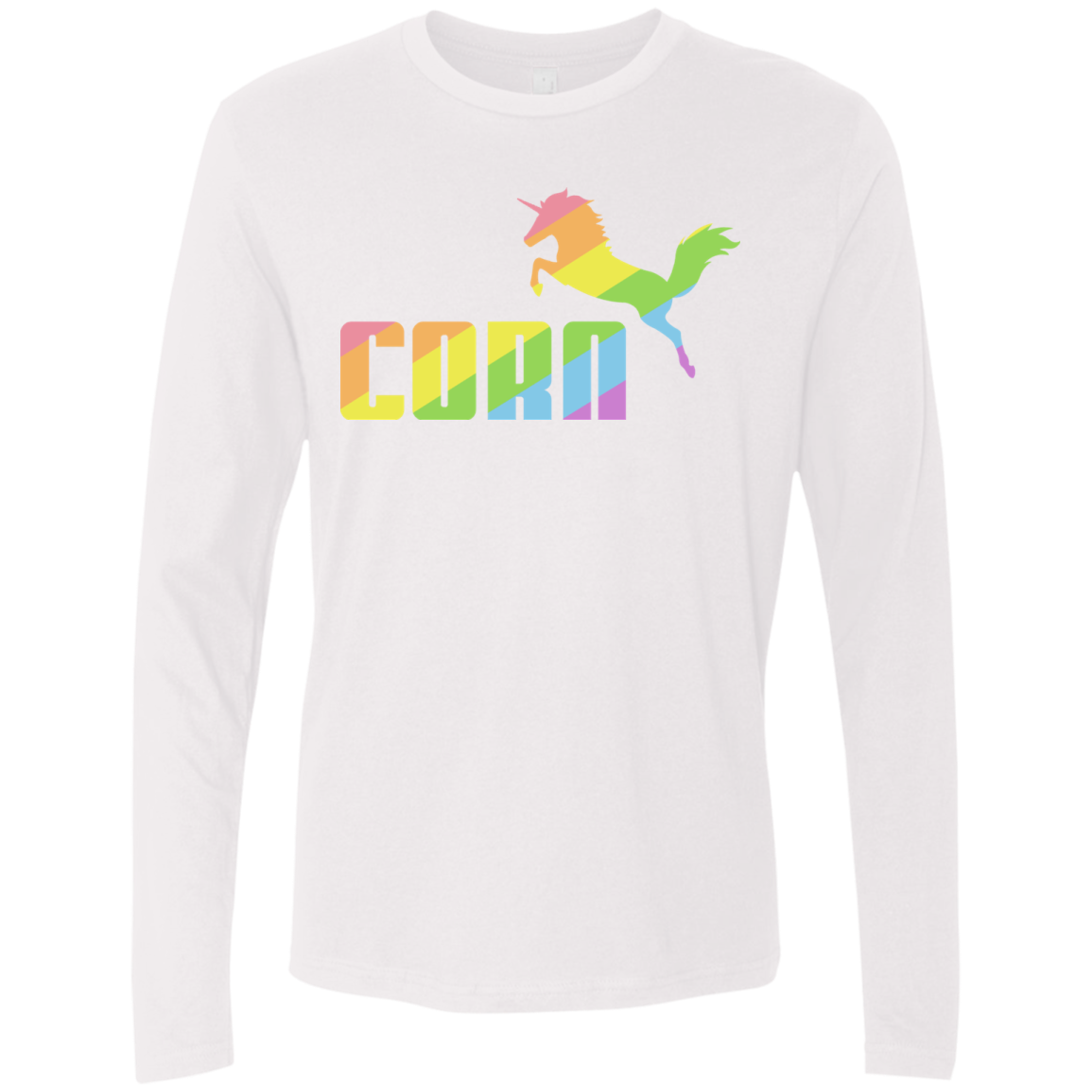 Corn Men's Premium Long Sleeve