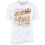 I Am One With The Force Boys Premium T-Shirt