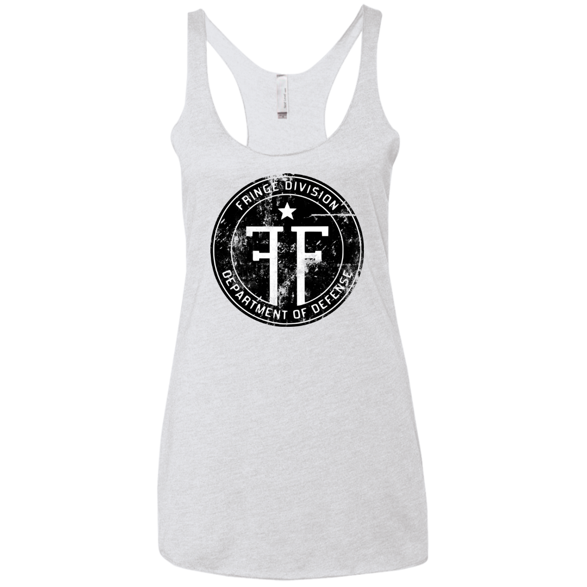 Fringe Logo Vintage Women's Triblend Racerback Tank
