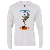 INFINUT Triblend Long Sleeve Hoodie Tee