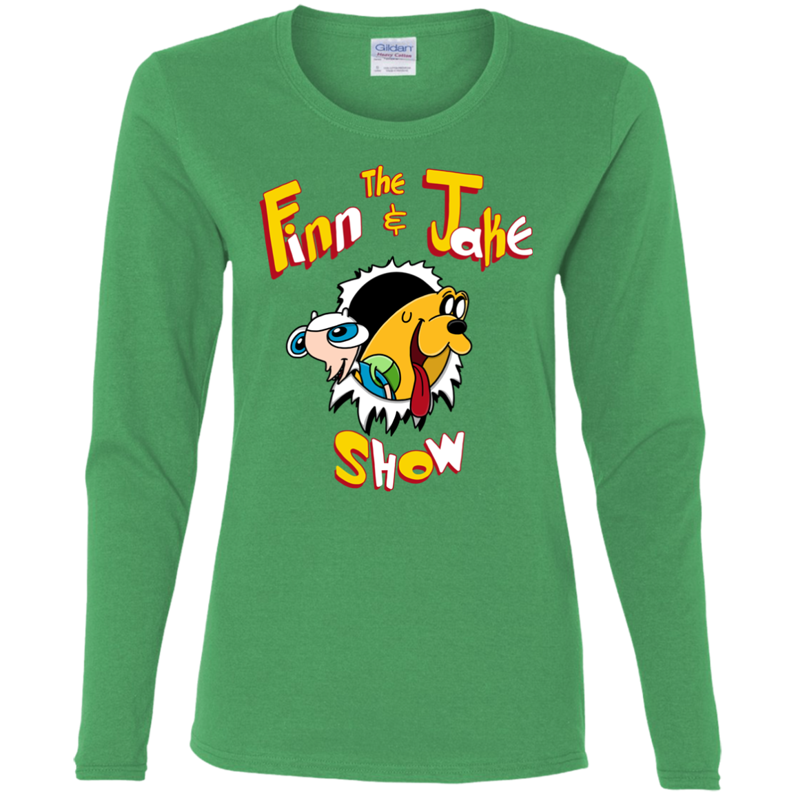 The Finn and Jake Show Women's Long Sleeve T-Shirt