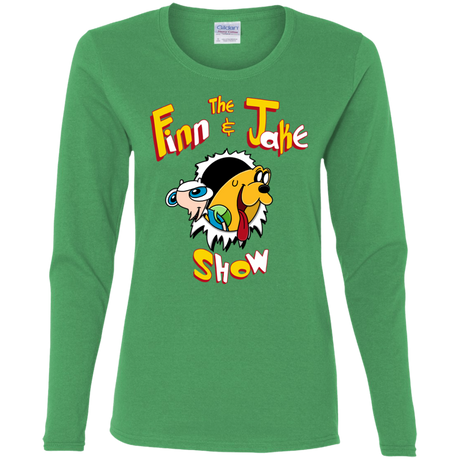 The Finn and Jake Show Women's Long Sleeve T-Shirt