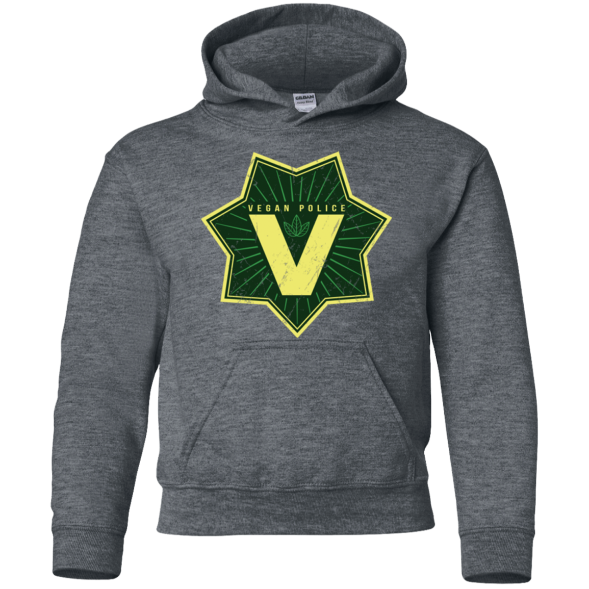 Vegan Police Youth Hoodie