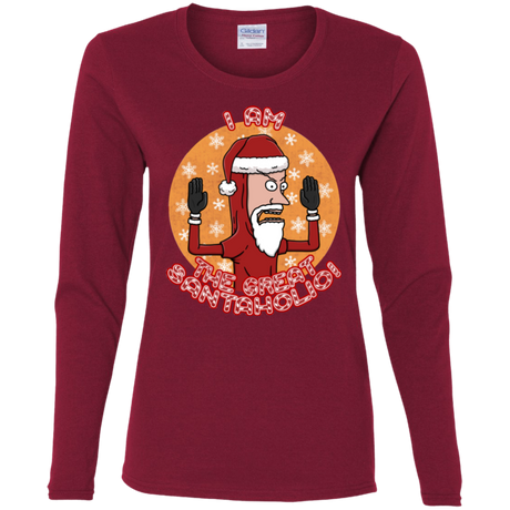 The Great Santaholio Women's Long Sleeve T-Shirt