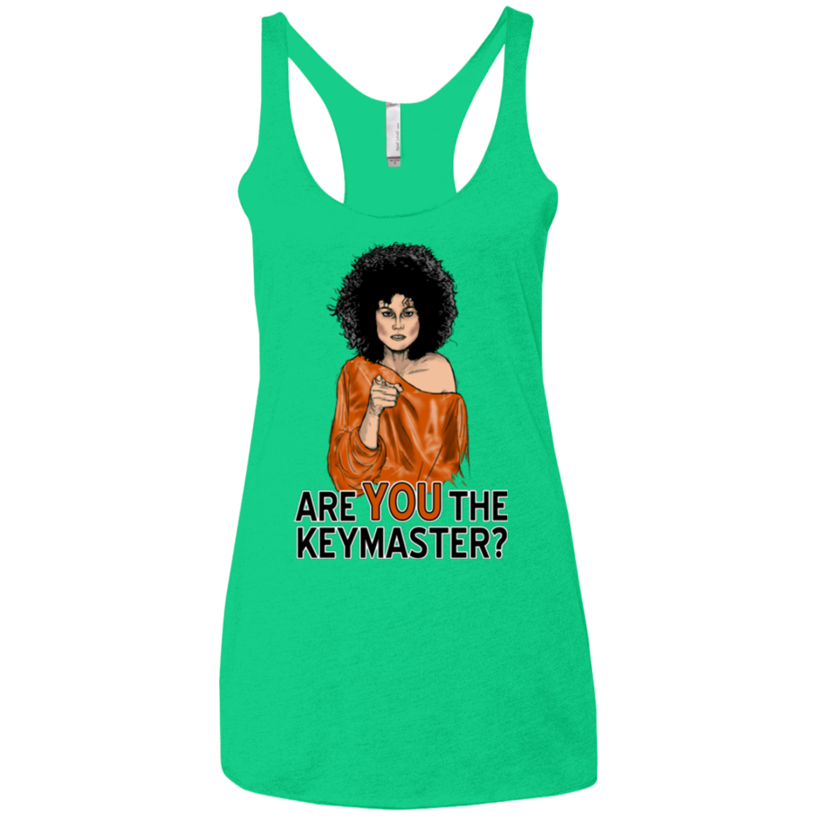 Keymaster Women's Triblend Racerback Tank