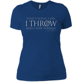 I Throw Women's Premium T-Shirt