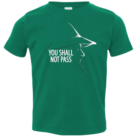 YOU SHALL NOT PASS (2) Toddler Premium T-Shirt