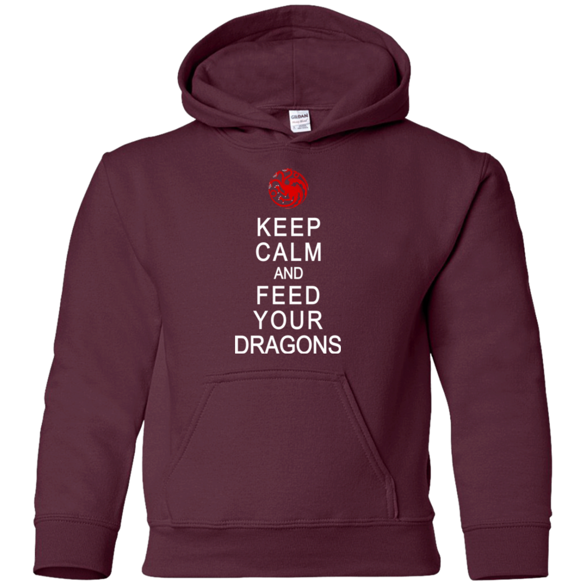 Feed dragons Youth Hoodie