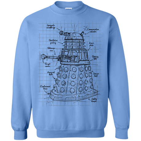 Dalek Plan Crewneck Sweatshirt