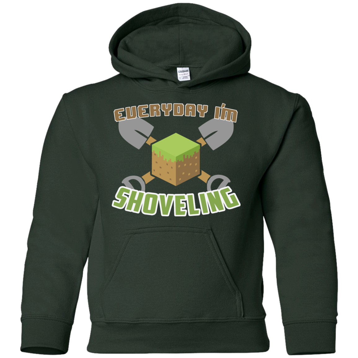 Everyday Shoveling Youth Hoodie