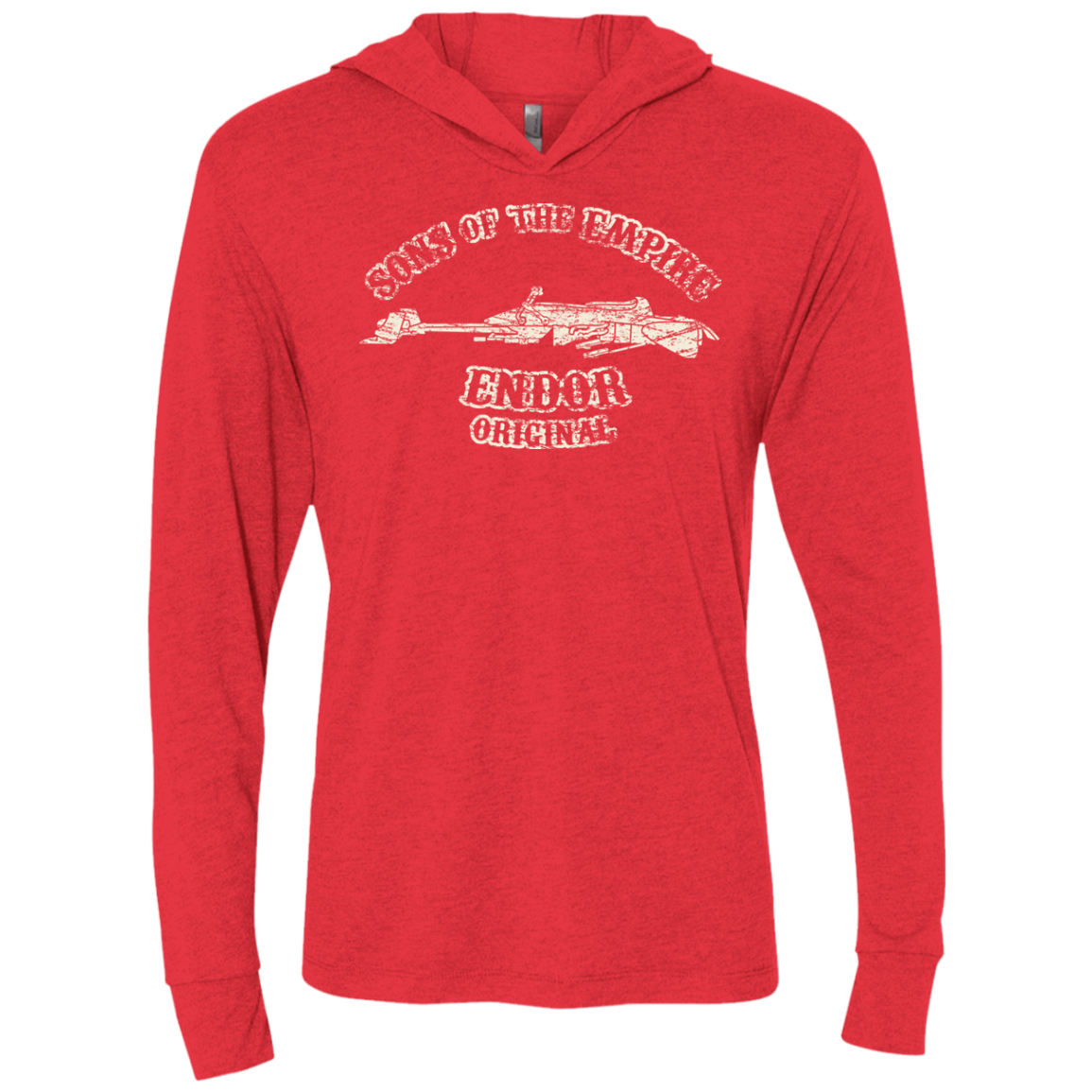 Sons of the Empire Speeder Triblend Long Sleeve Hoodie Tee