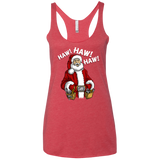 The Santa Clause tool man Taylor Women's Triblend Racerback Tank