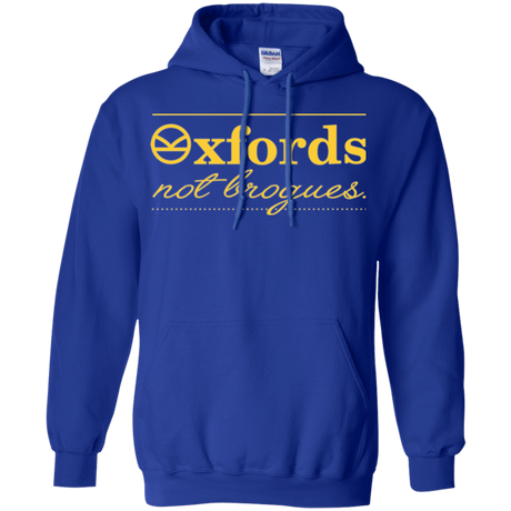 Oxfords Not Brogues Pullover Hoodie