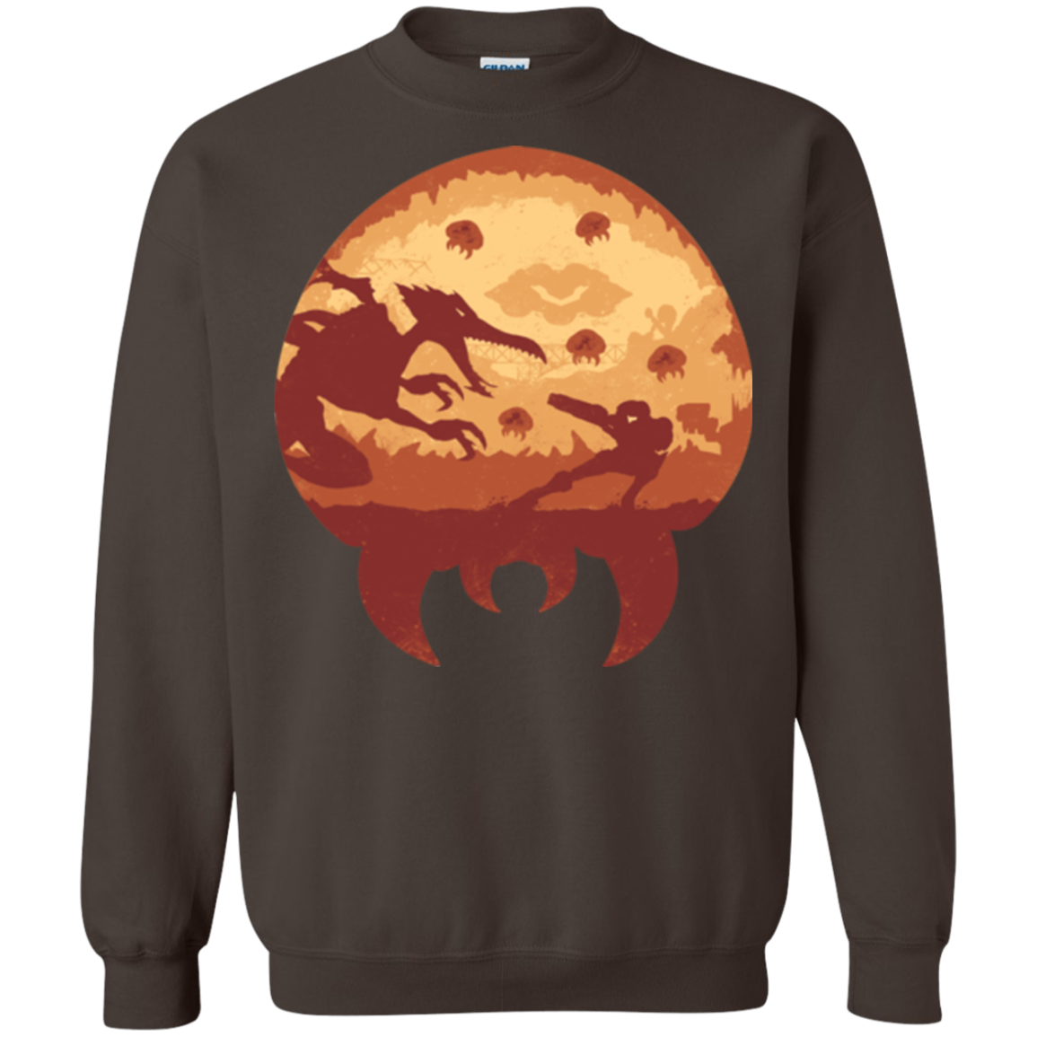 Escape from Zebes Crewneck Sweatshirt