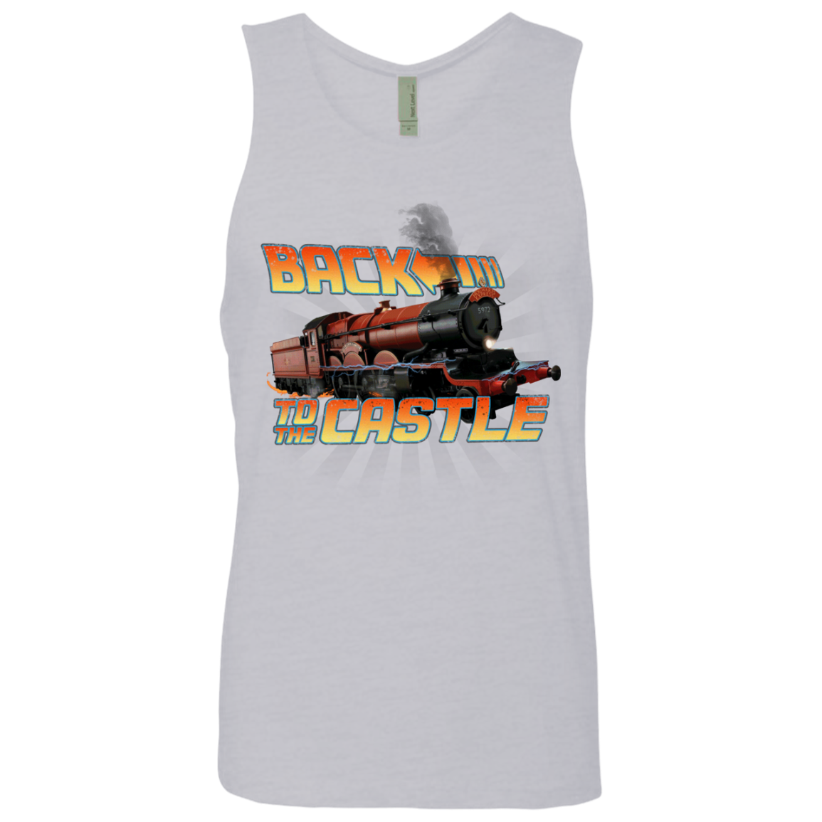 Back to the Castle Men's Premium Tank Top