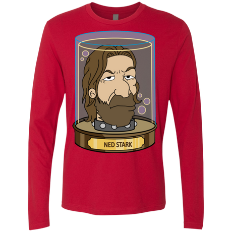 Ned Stark Head Men's Premium Long Sleeve