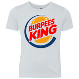 Burpees King Youth Triblend T-Shirt