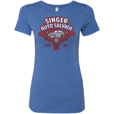 Singer Auto Salvage Women's Triblend T-Shirt