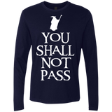 You shall not pass Men's Premium Long Sleeve