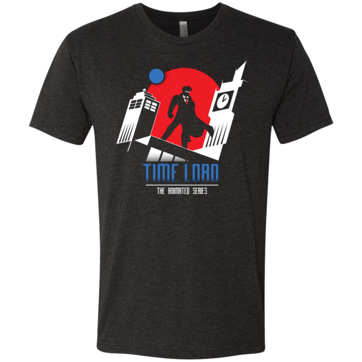 Time Lord Animated Series Men's Triblend T-Shirt