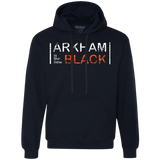 Arkham Black Premium Fleece Hoodie
