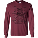 Dalek Plan Men's Long Sleeve T-Shirt