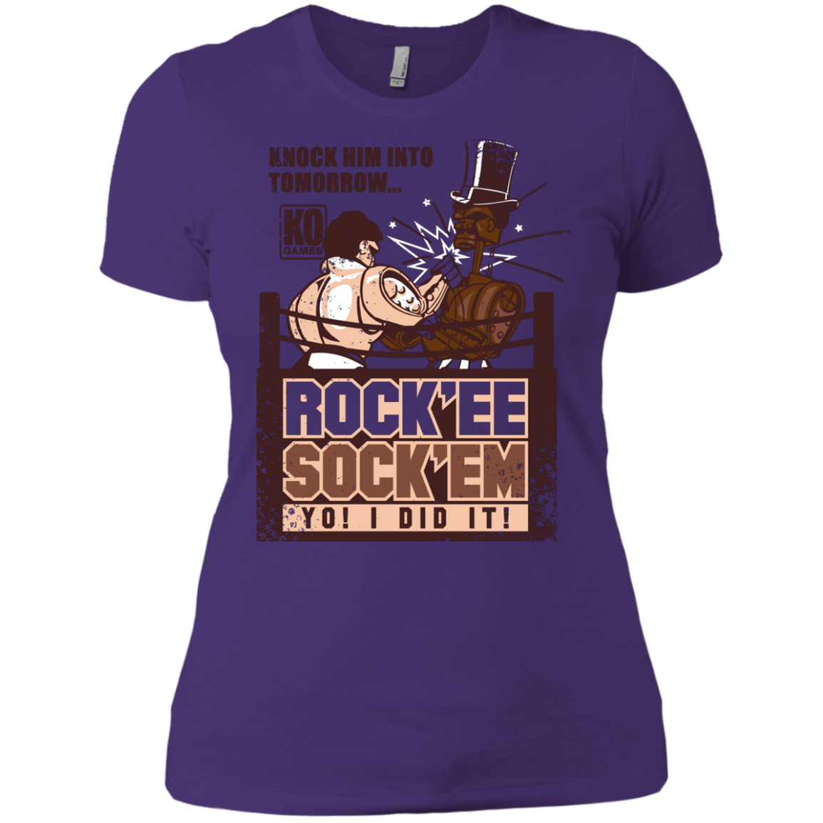 Rockee Sockem Women's Premium T-Shirt