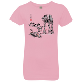 Battle in the Snow Sumi e Girls Premium T-Shirt