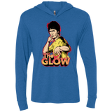 The Glow Triblend Long Sleeve Hoodie Tee