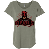 NYC Devils Triblend Dolman Sleeve