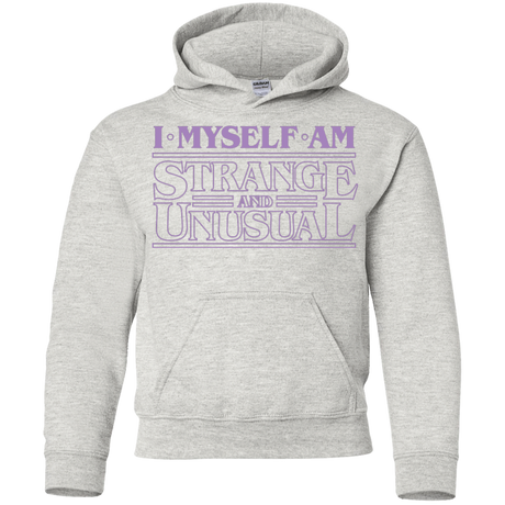 I Myself Am Strange And Unusual Youth Hoodie