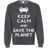 Save the planet Crewneck Sweatshirt