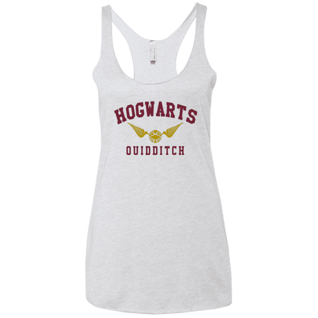 Hogwarts Quidditch Women's Triblend Racerback Tank
