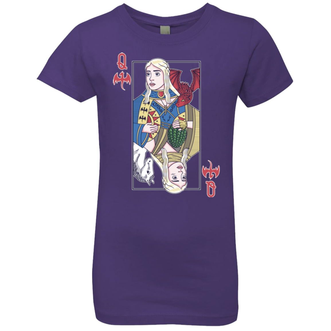 Queen of Dragons Girls Premium T-Shirt