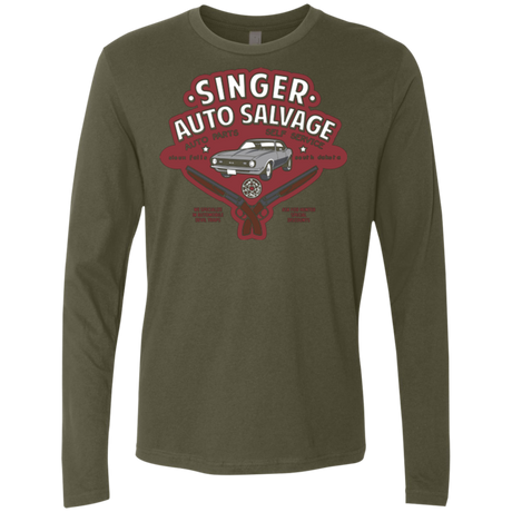 Singer Auto Salvage Men's Premium Long Sleeve