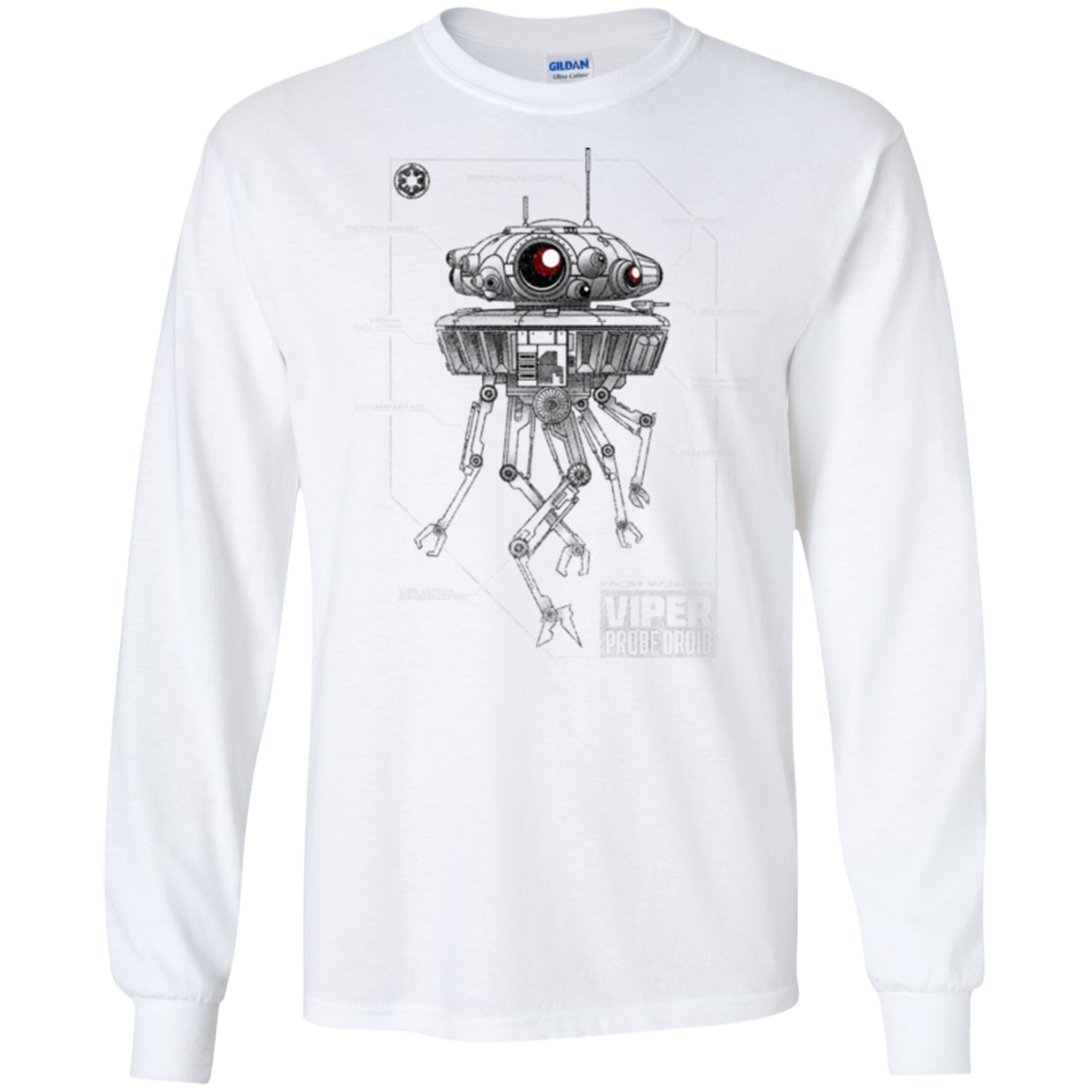 Probe Droid POD Men's Long Sleeve T-Shirt