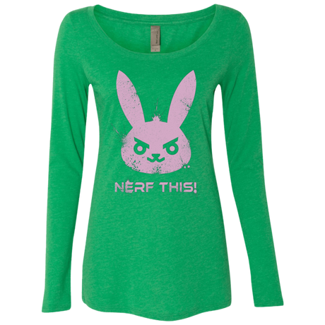 Nerf This Women's Triblend Long Sleeve Shirt