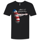 America Men's Premium V-Neck