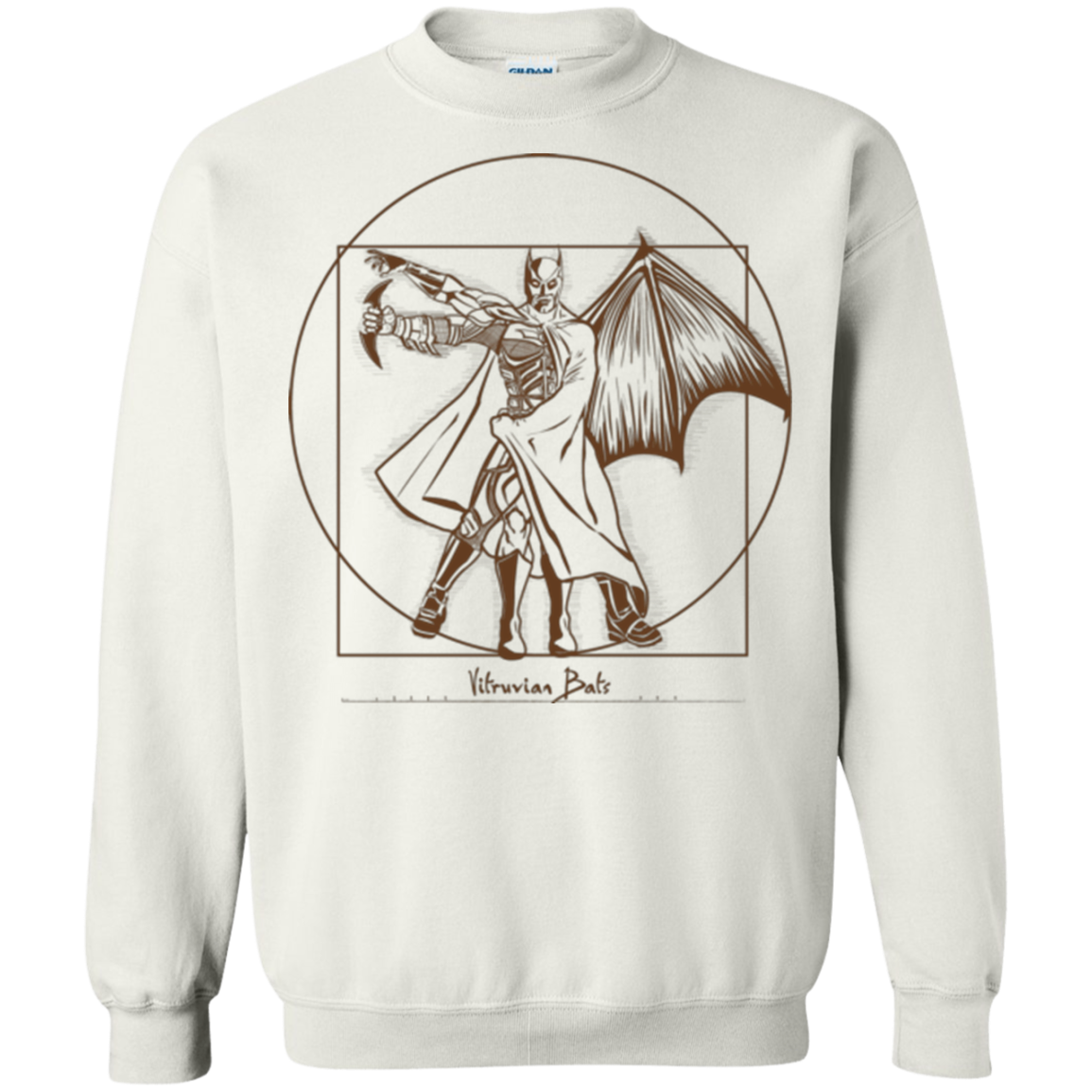 Vitruvian Bats Crewneck Sweatshirt