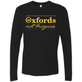 Oxfords Not Brogues Men's Premium Long Sleeve