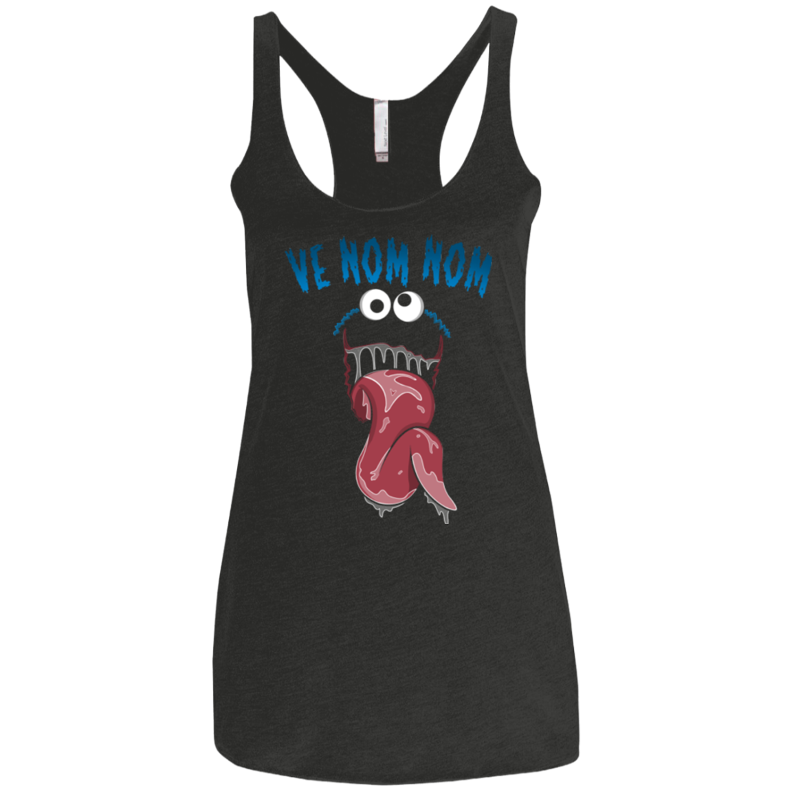 Ve Nom Nom Women's Triblend Racerback Tank