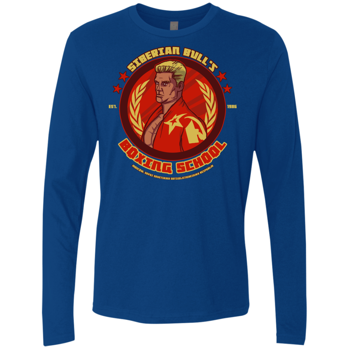 Siberian Bull Men's Premium Long Sleeve