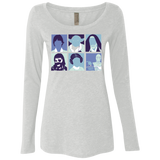 Wars pop Women's Triblend Long Sleeve Shirt