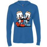 Butthead Triblend Long Sleeve Hoodie Tee